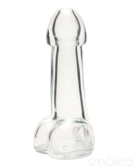 Headway Glass Penis Hand Pipe - Discreet Smoker