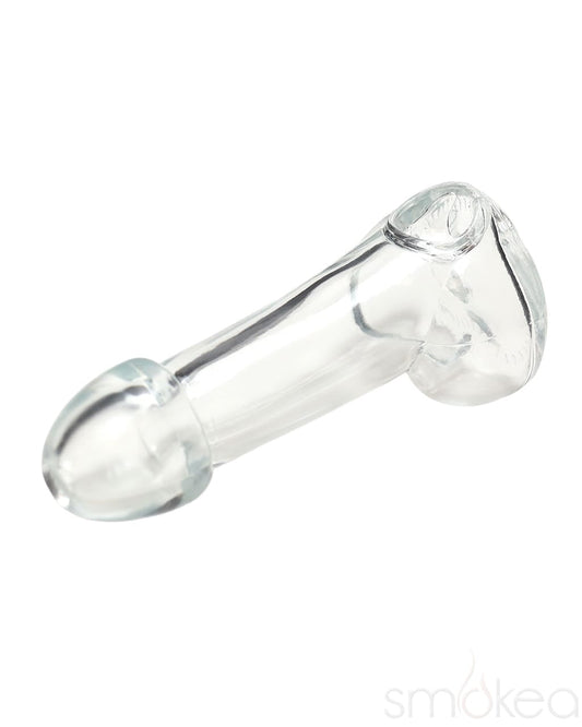 Headway Glass Penis Hand Pipe - Discreet Smoker