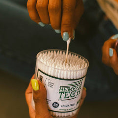 HEMPER Tech Cotton buds 200ct - Discreet Smoker
