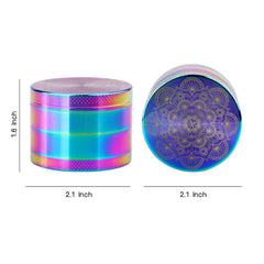 Mandala Herb Grinder - Discreet Smoker