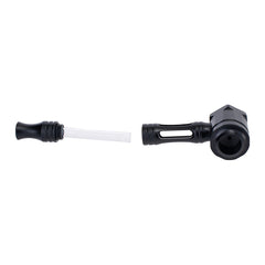 HEX CHAMBER ALUMINUM GLASS PIPE - Discreet Smoker