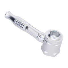 HEX CHAMBER ALUMINUM GLASS PIPE - Discreet Smoker