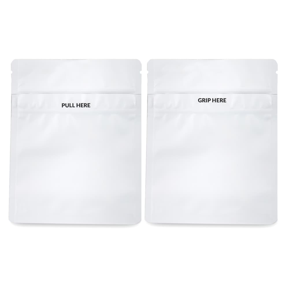 Loud Lock 1/8 Grip N Pull Mylar Smell Proof Child Safe Vacuum Seal Bags - 1,000 Count - Discreet Smoker