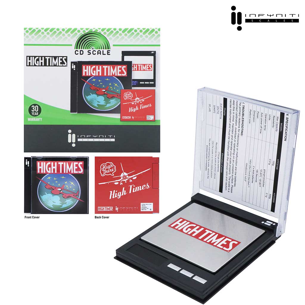 High Times CD - 100g X 0.01g - Discreet Smoker