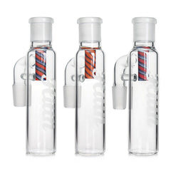 Hittn Inline Drop Down Ash Catcher with Color Rod Diffuser – 14 mm – 45° or 90°