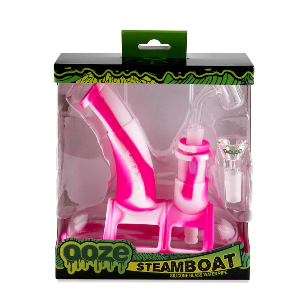 Ooze Steamboat Silicone Bubbler - Discreet Smoker
