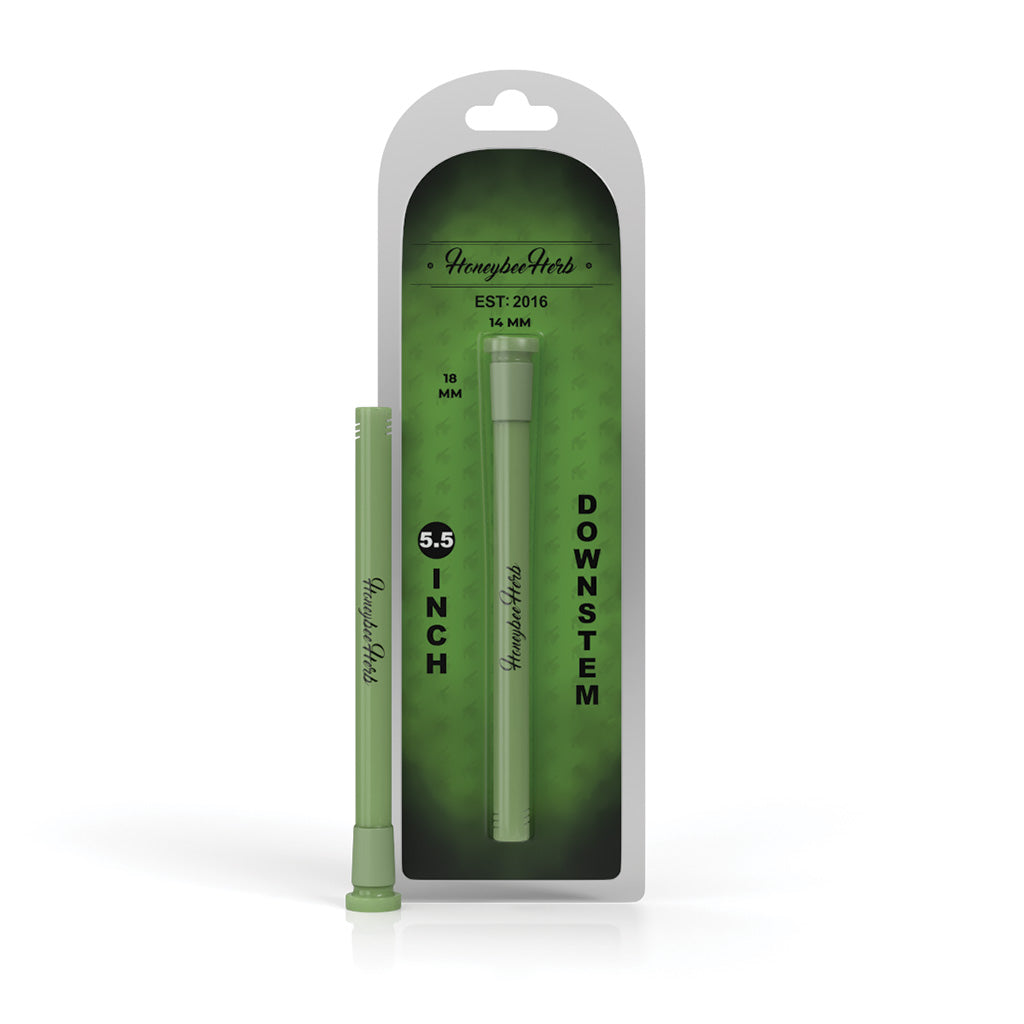 MILK GLASS DOWNSTEM - Discreet Smoker