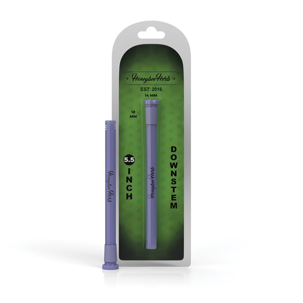 MILK GLASS DOWNSTEM - Discreet Smoker