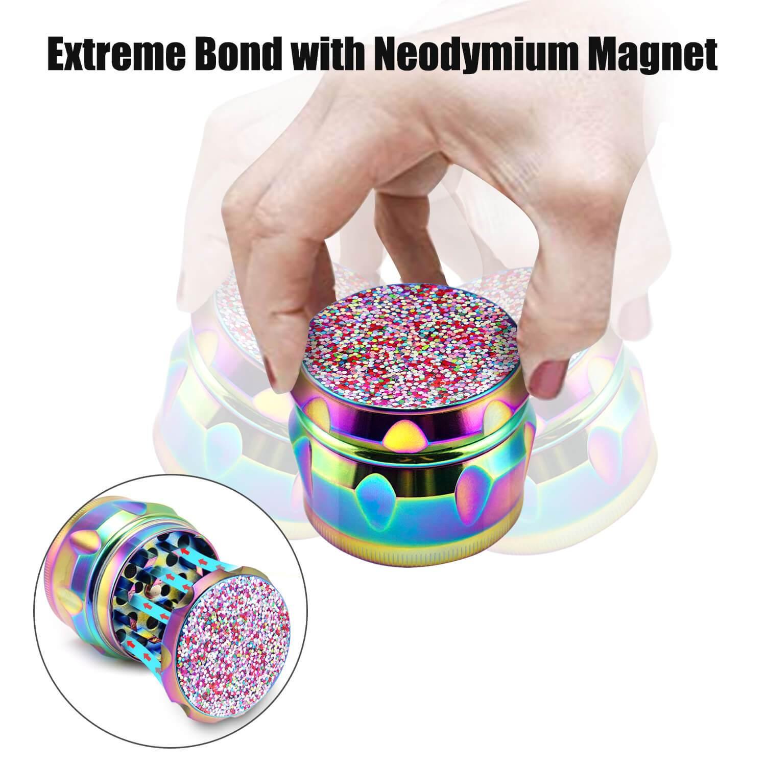 Girly Weed Grinder Glitter