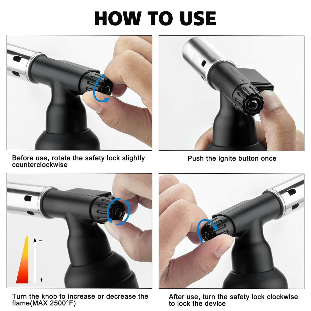 Butane Torch - Discreet Smoker