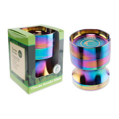 Green Monkey Grinder - Chacma 4pc with Ashtray - 63mm - Discreet Smoker