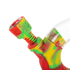 Ooze Ozone Silicone Water Pipe and Dab Straw - Discreet Smoker