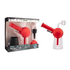 Ooze Blaster Silicone Glass 4-in-1 Hybrid Water Pipe and Dab Straw - Discreet Smoker