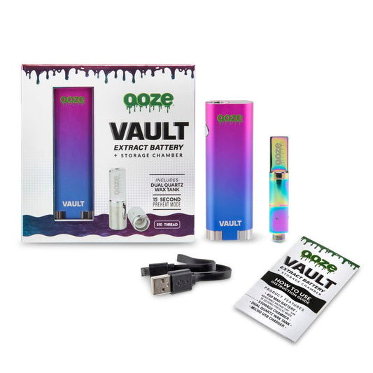 Ooze Vault Extract Battery with Storage Chamber - Discreet Smoker
