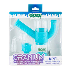 Ooze Cranium Silicone 4-in-1 Hybrid Water Pipe - Discreet Smoker