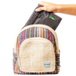 Large Smell Proof Bag with Hemp Mini Backpack - Odor Locking Bag