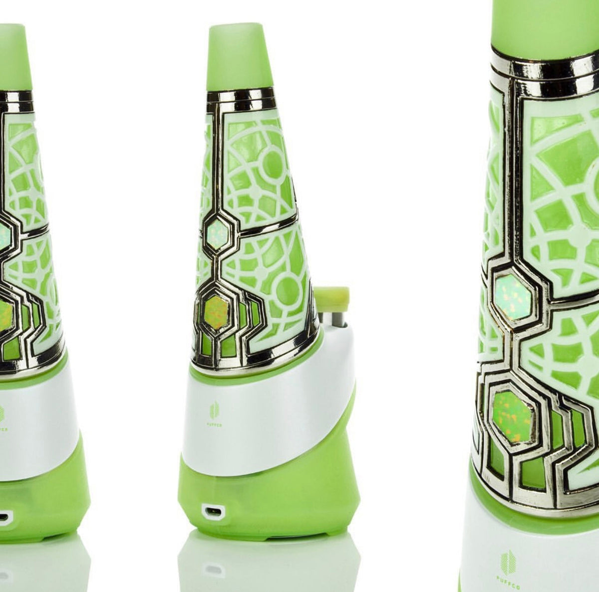 Ryan Fitt Neon Puffco Peak Complete Set - Discreet Smoker