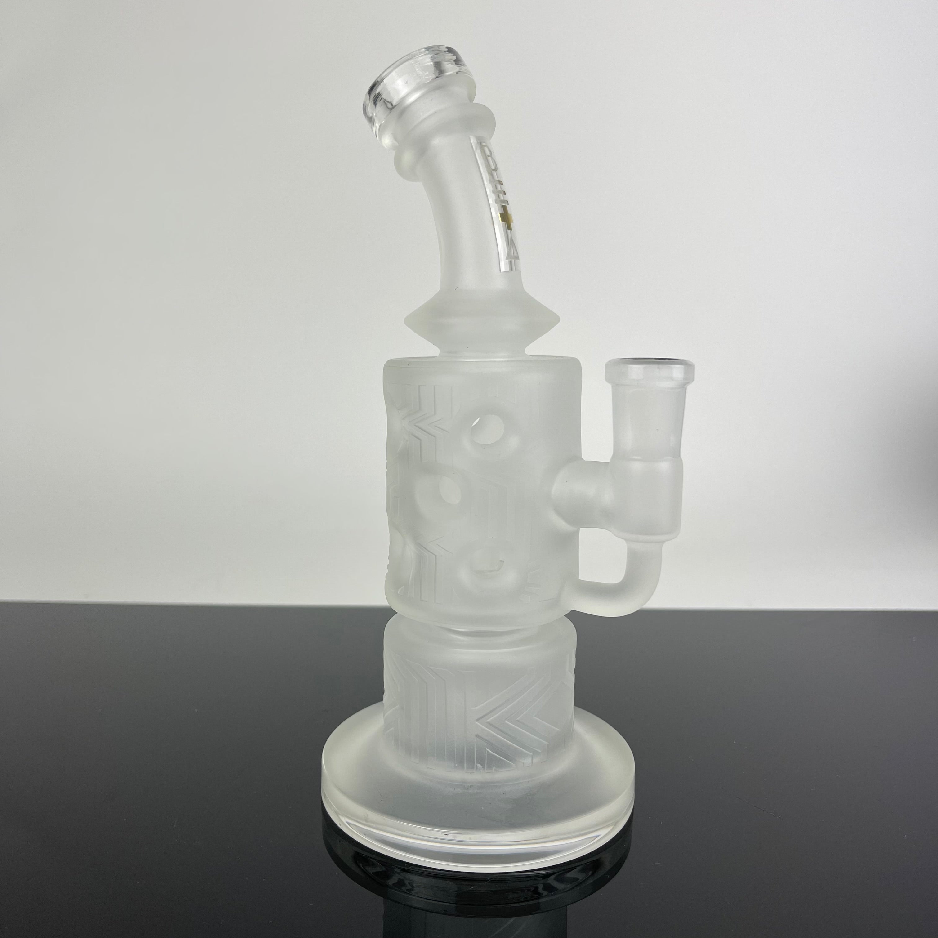 Beta Glass Labs Petra Custom Sandblasted #1 14mm Custom 1 of 1 - Discreet Smoker