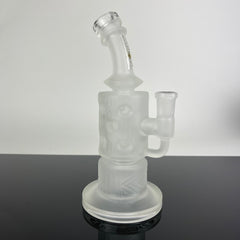 Beta Glass Labs Petra Custom Sandblasted #1 14mm Custom 1 of 1 - Discreet Smoker