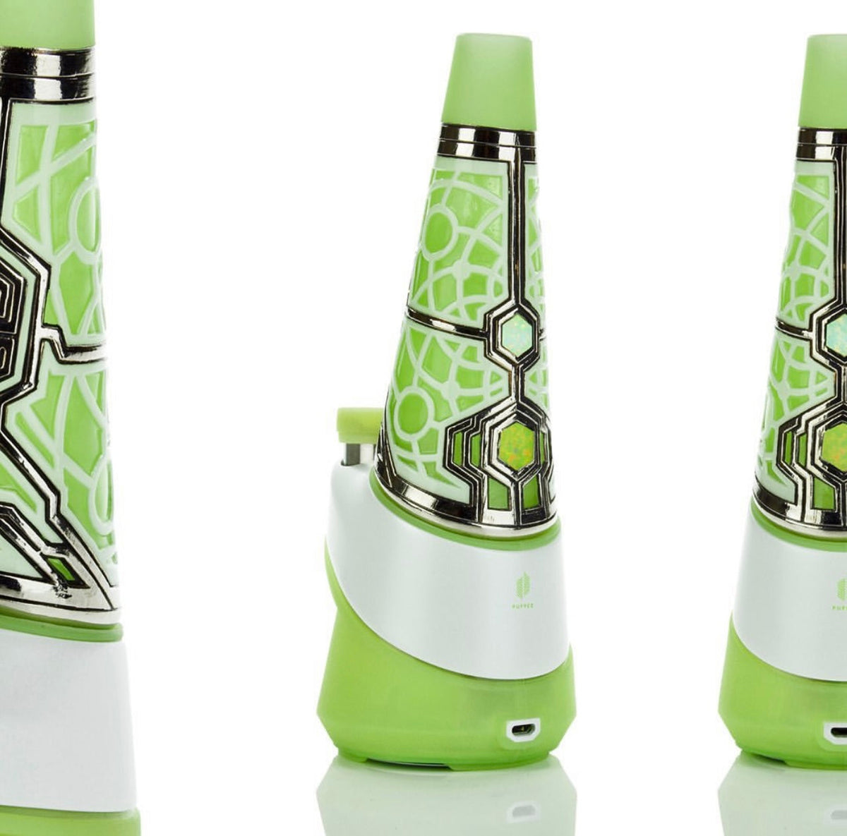 Ryan Fitt Neon Puffco Peak Complete Set - Discreet Smoker