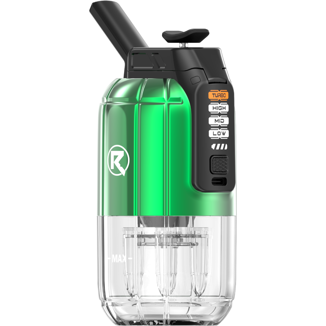 Riddles - Capsule 3D Ceramic E-Rig Concentrate Vaporizer - Discreet Smoker