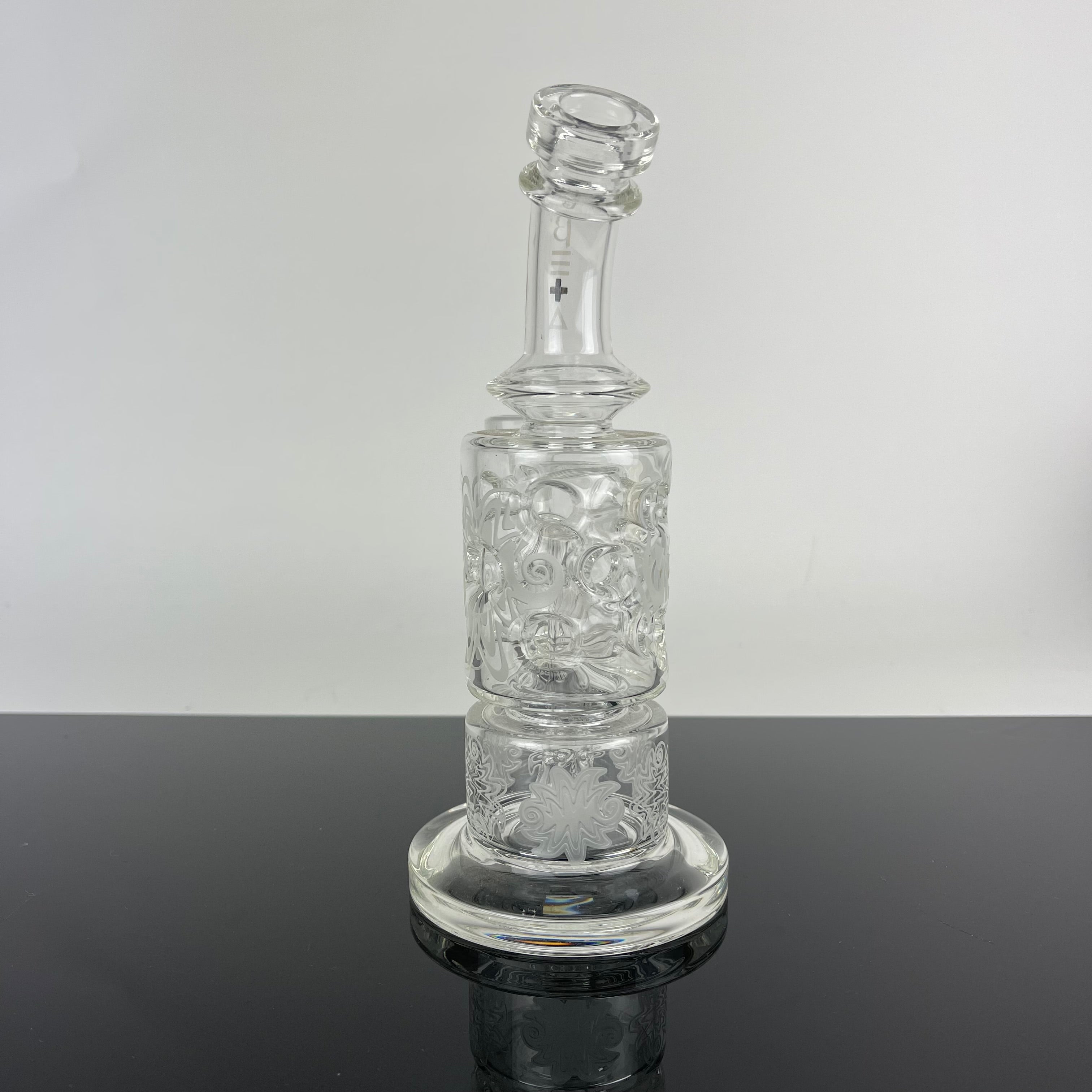 Beta Glass Labs Petra Custom Sandblasted #2 14mm Custom 1 of 1 - Discreet Smoker