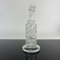 Beta Glass Labs Petra Custom Sandblasted #2 14mm Custom 1 of 1 - Discreet Smoker