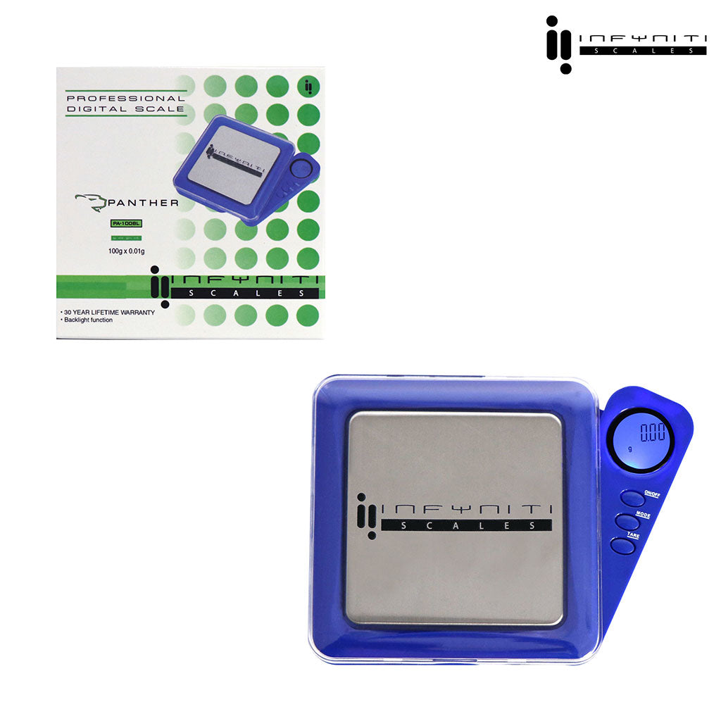 Panther; 100g X 0.01g, Pocket Scale - Discreet Smoker