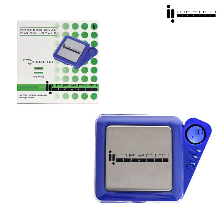 Panther; 100g X 0.01g, Pocket Scale, Blue