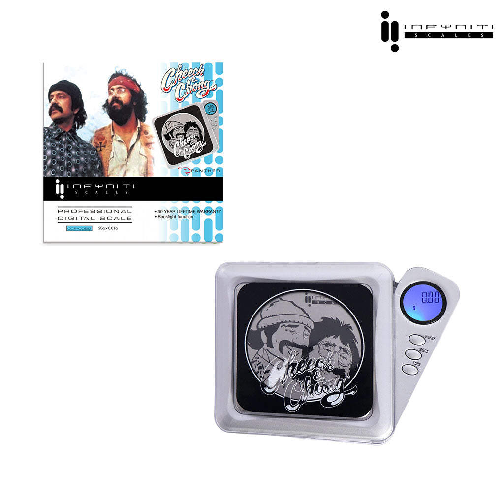 Cheech and Chong Panther - 50g X 0.01g Pocket Scale - Discreet Smoker