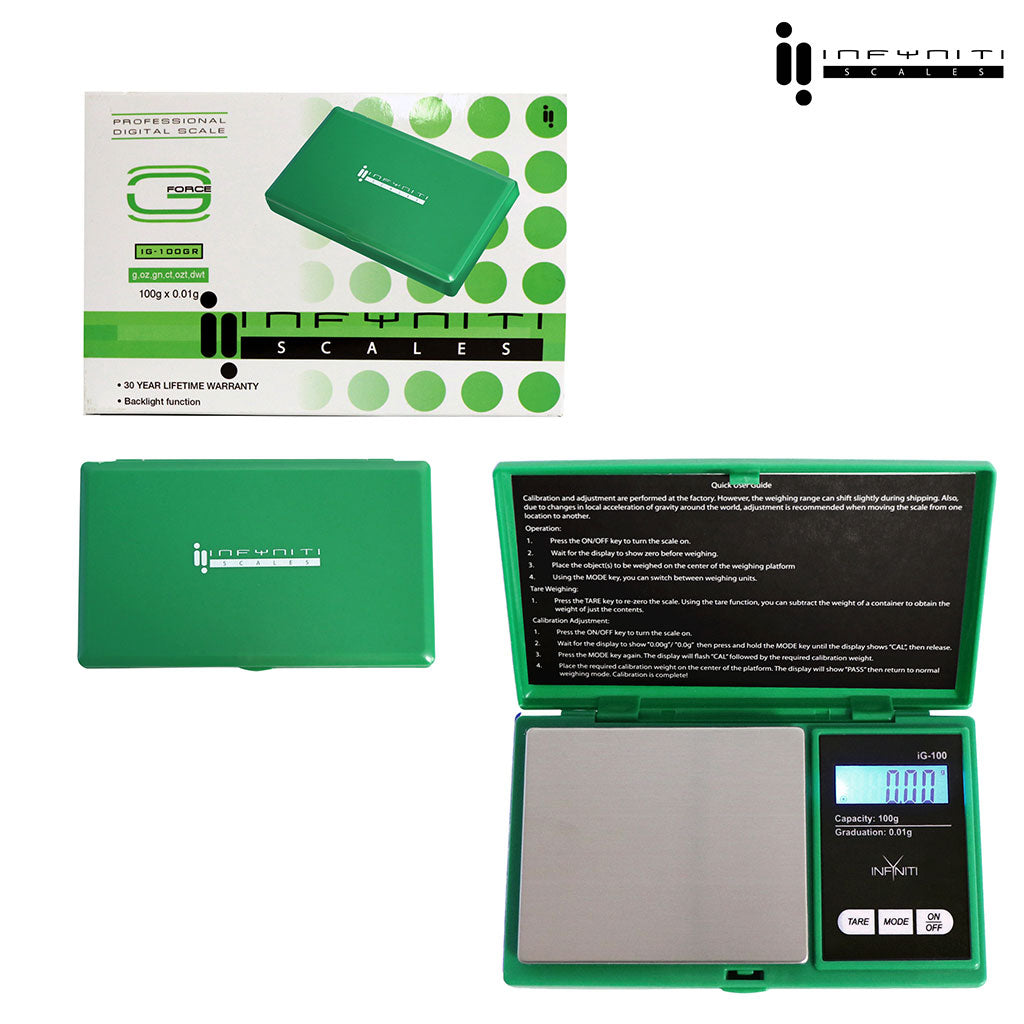 G-Force; 100g X 0.01g, Pocket Scales - Discreet Smoker