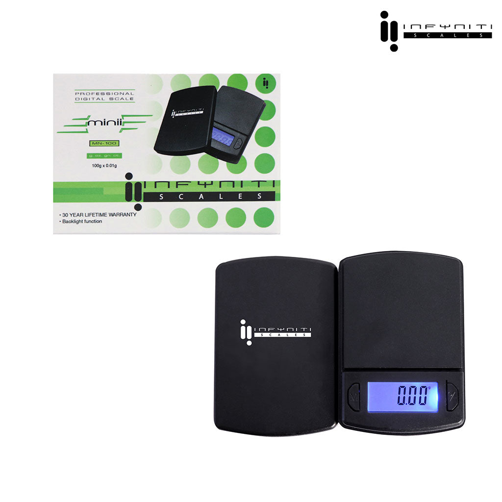 Minii; 100g X 0.01g, Pocket Scales - Discreet Smoker