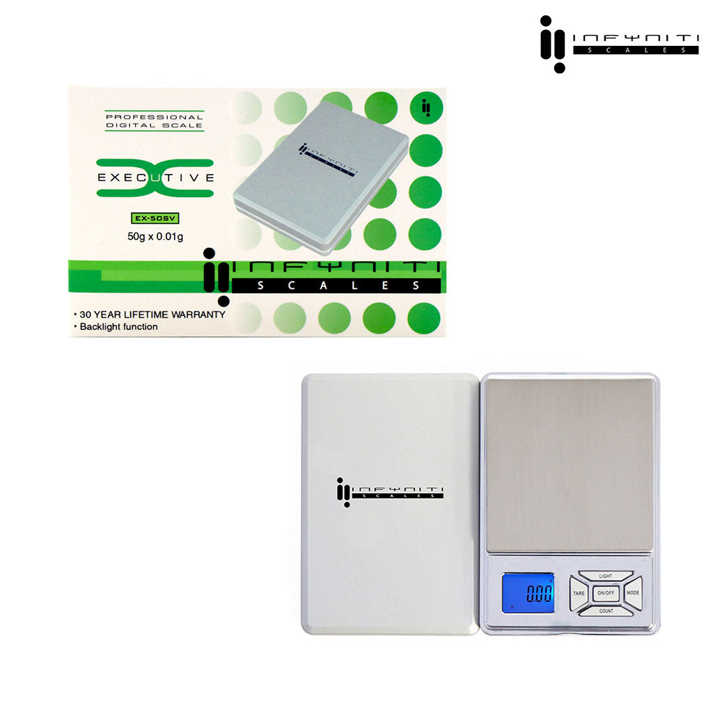 Executive; 50g X0.01g, Pocket Scales - Discreet Smoker