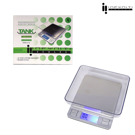 TANK; 2000g X 0.1g, Table Scale - Discreet Smoker