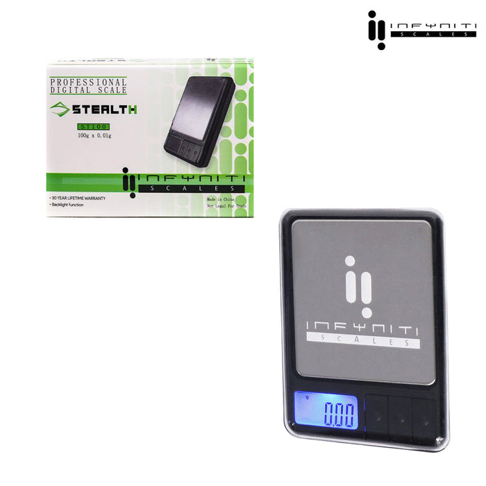 Stealth II; 100g X 0.1g, Pocket Scale, Black