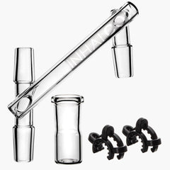 14mm Male To Male Dropdown Reclaim Catcher - Discreet Smoker