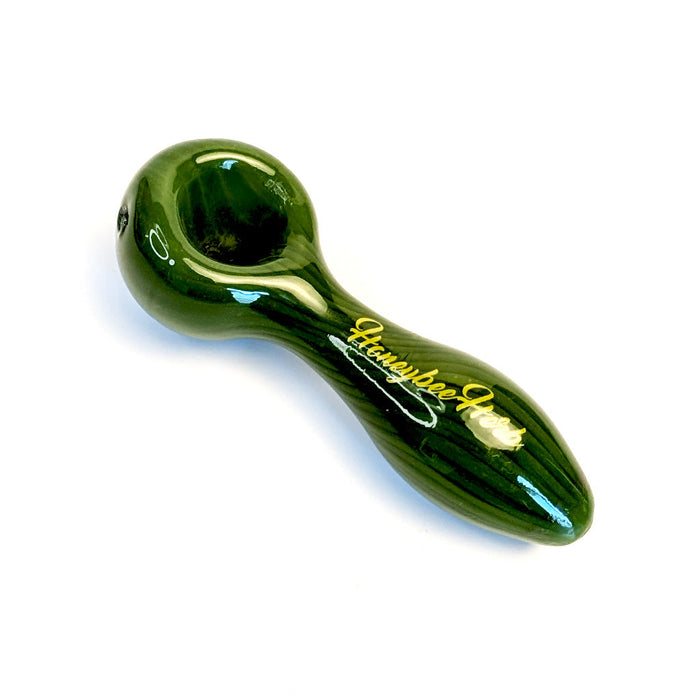 Inside Out Linework Hand Pipe Spoon, Green
