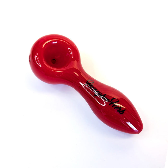 Inside Out Linework Hand Pipe Spoon, Red
