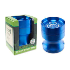 Green Monkey Grinder - Chacma 4pc with Ashtray - 63mm - Discreet Smoker