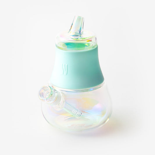 The Bubbler Iridescent - Sky - Discreet Smoker