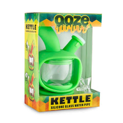 Ooze Kettle Silicone Bubbler - Discreet Smoker