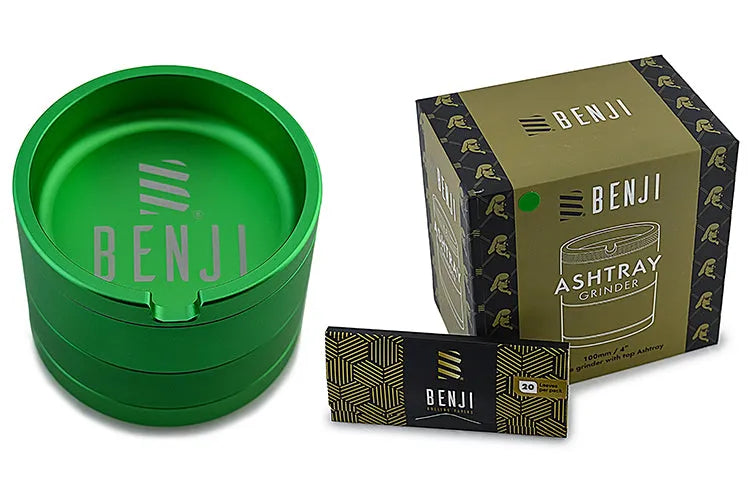 Benji XL Ashtray Grinder (4") - Discreet Smoker