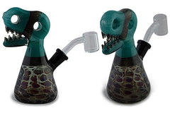 Dino Head Dichro Glass Rig - Discreet Smoker