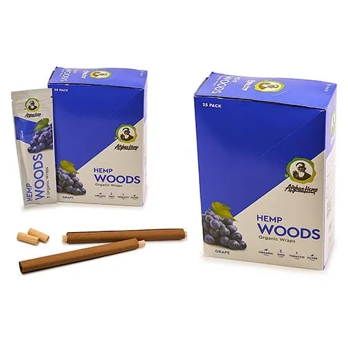 Afghan Hemp Blunt Wraps (8 flavors) - Discreet Smoker