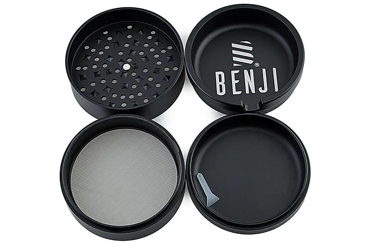 Benji XL Ashtray Grinder (4") - Discreet Smoker