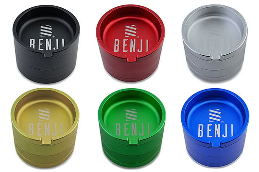 Benji XL Ashtray Grinder (4") - Discreet Smoker