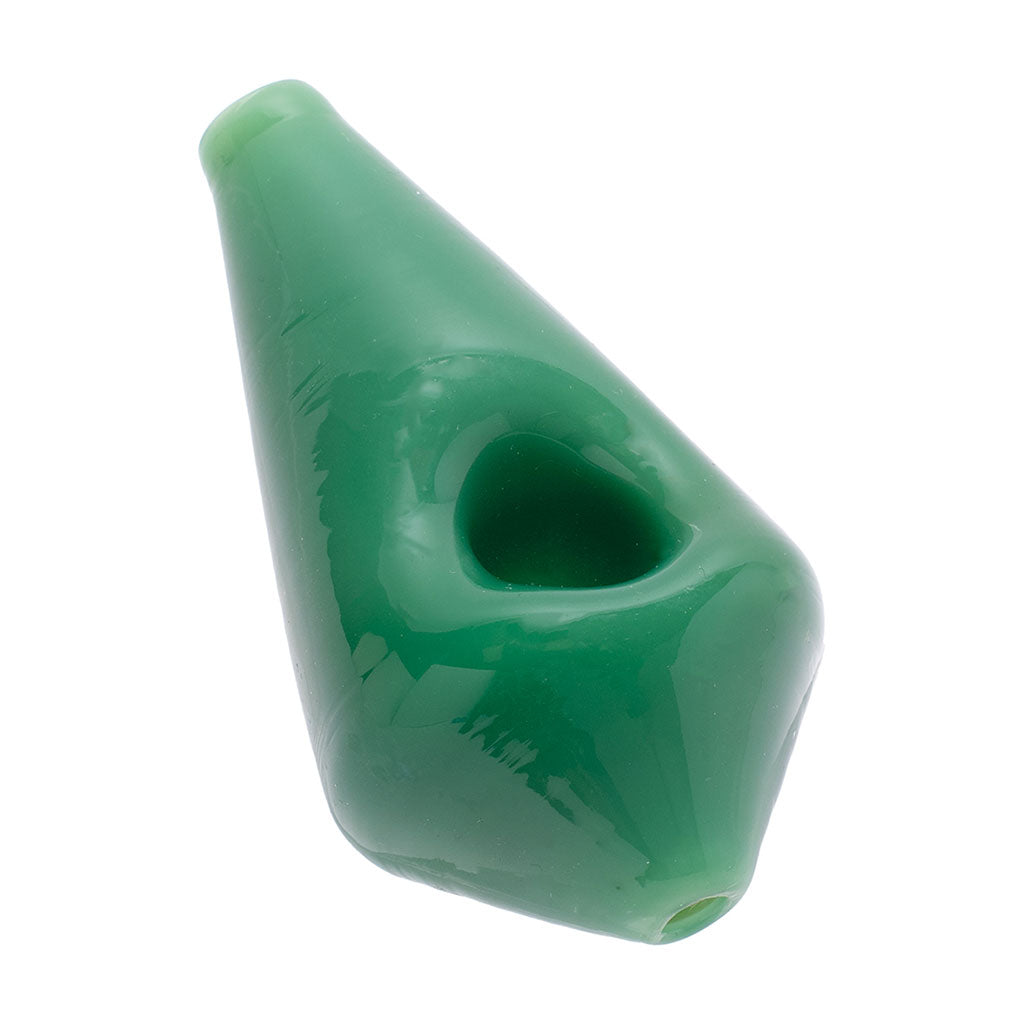 DIAMOND GLASS HAND PIPE - Discreet Smoker