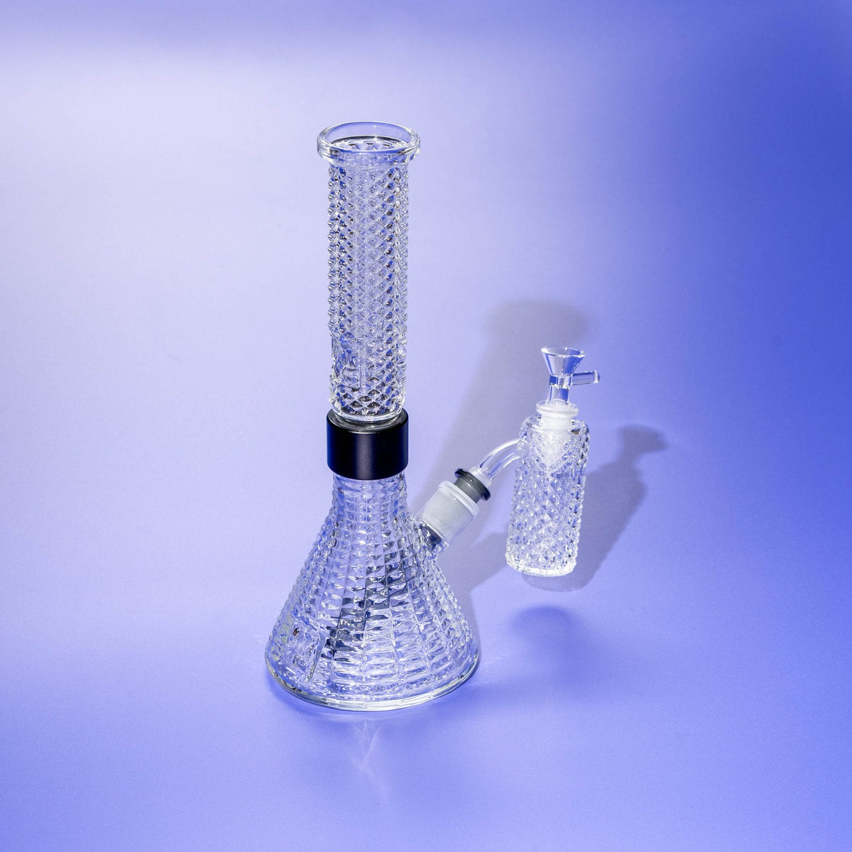 Jane West x Prism Ash Catcher 14mm 45° | Clear - Discreet Smoker