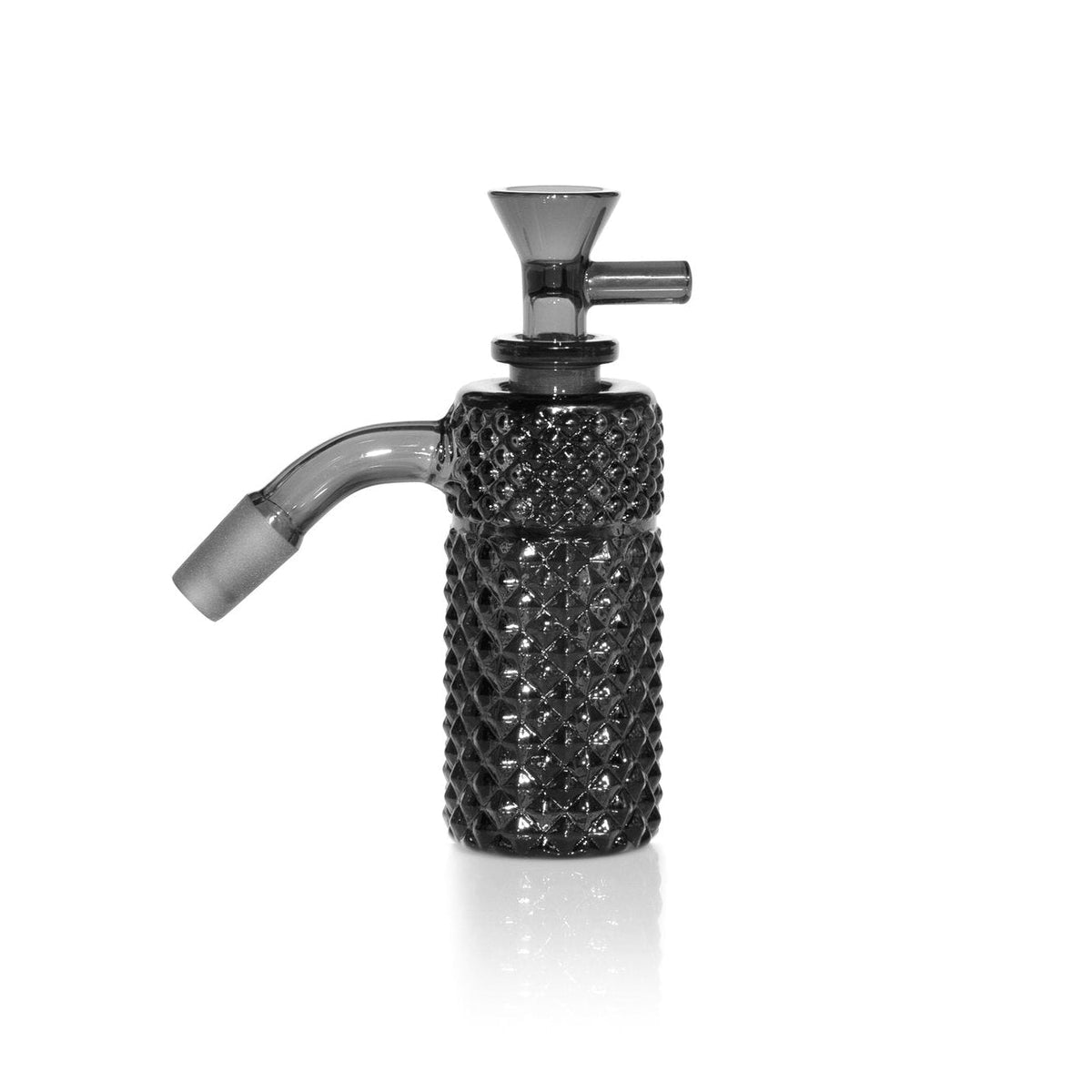 Jane West x Prism Ash Catcher 14mm 45° | Smoke Gray - Discreet Smoker