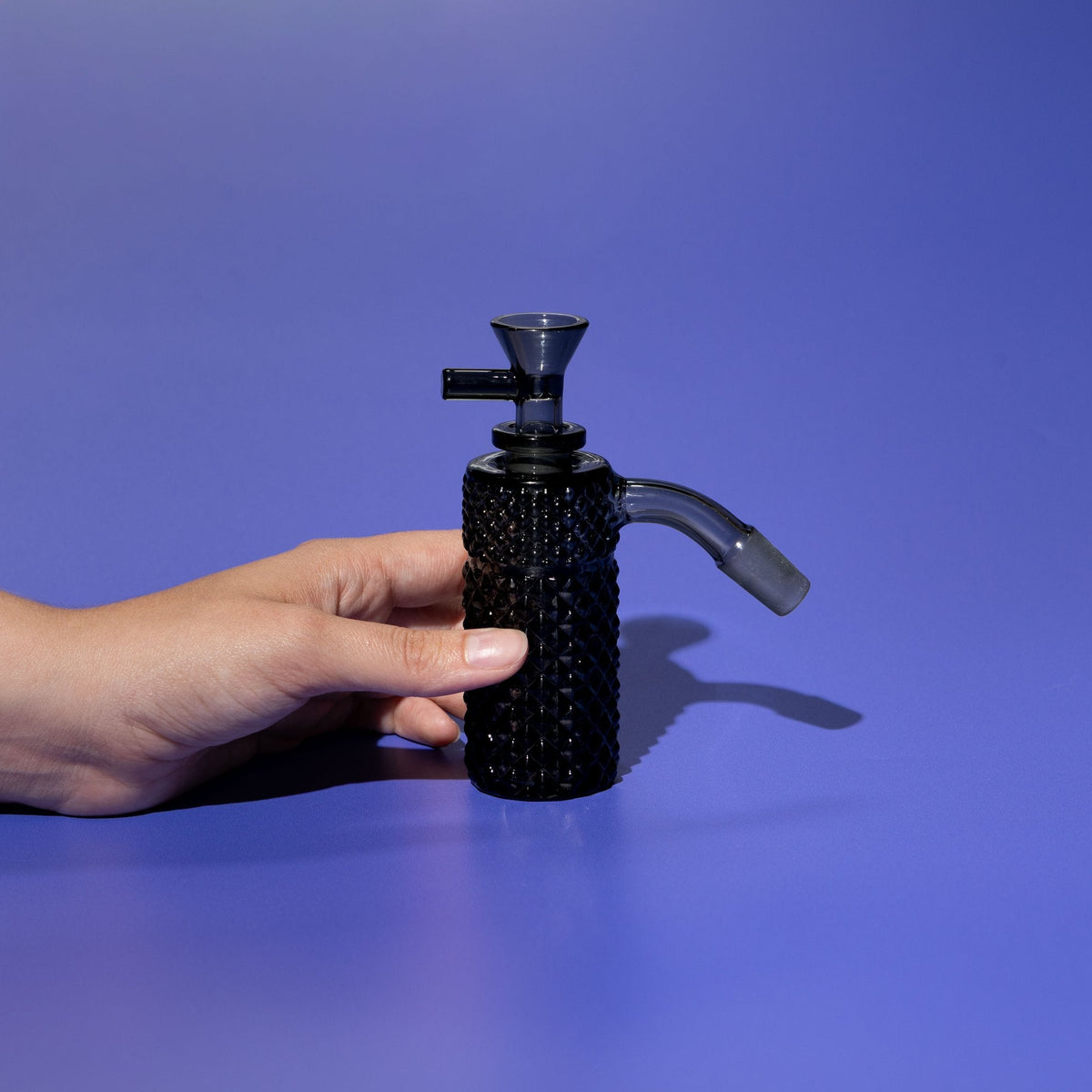 Jane West x Prism Ash Catcher 14mm 45° | Smoke Gray - Discreet Smoker